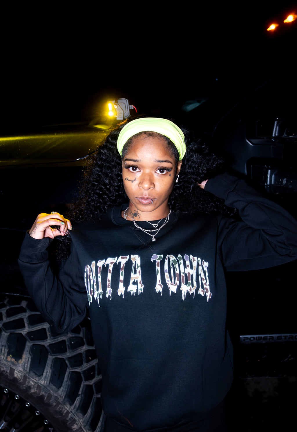 Camo Outta Town Sweater